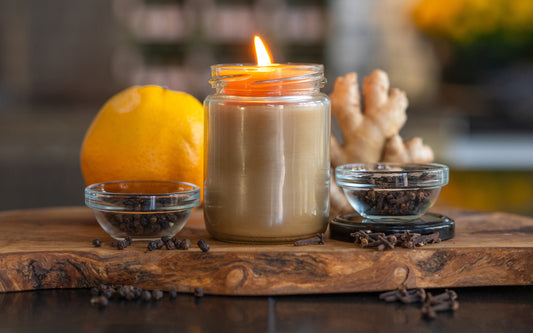 Spicy chai candle with a citrus twist essential oil recipe aromatics international