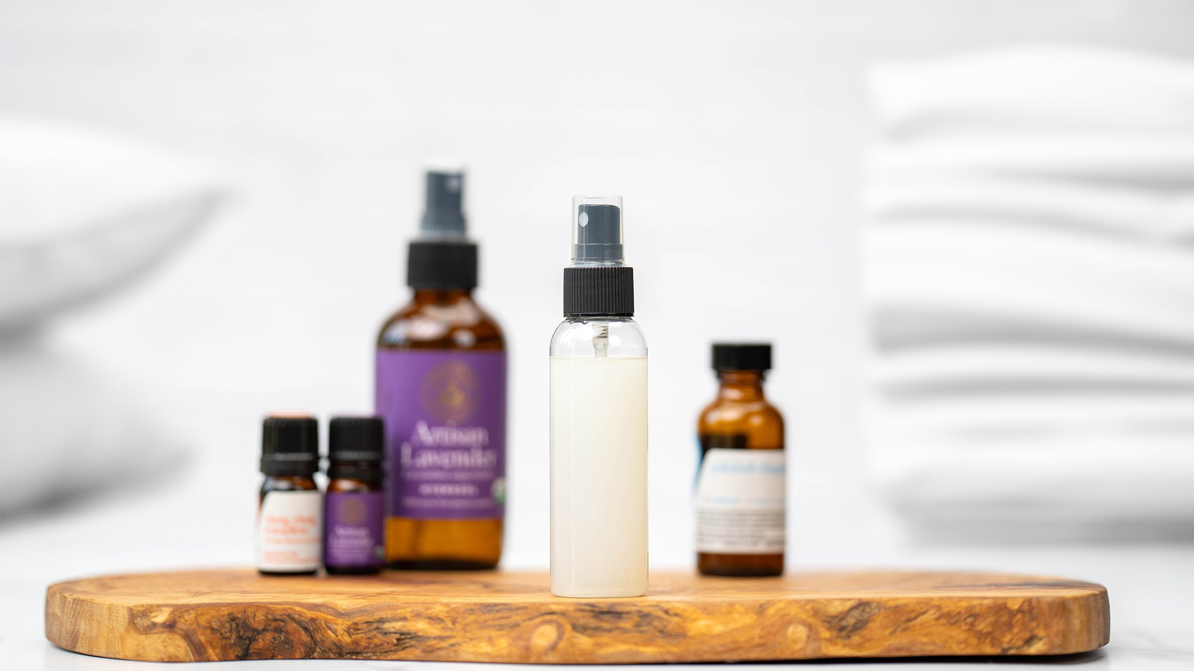 Laundry Spray bottle and Essential Oil - Lavender