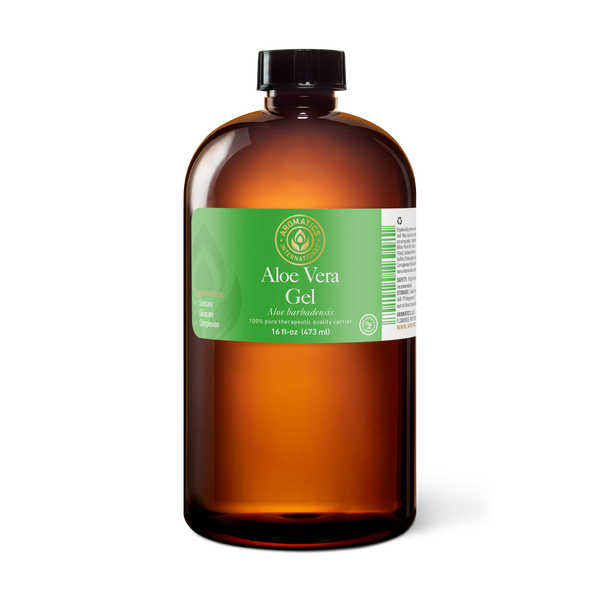 Organically Produced Aloe Vera Gel - Aromatics International - Cold-pressed  with 99.1% All-Natural Ingredients