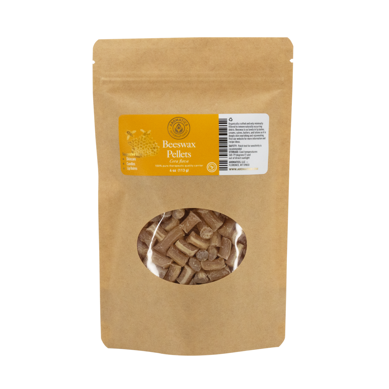 Beeswax Pellets - 4oz - Carriers - Aromatics International