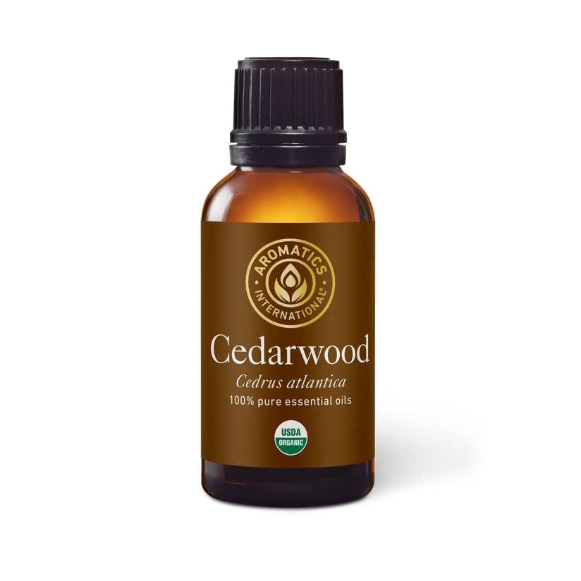 USDA Organic Cedarwood Atlas Essential Oil - Aromatics