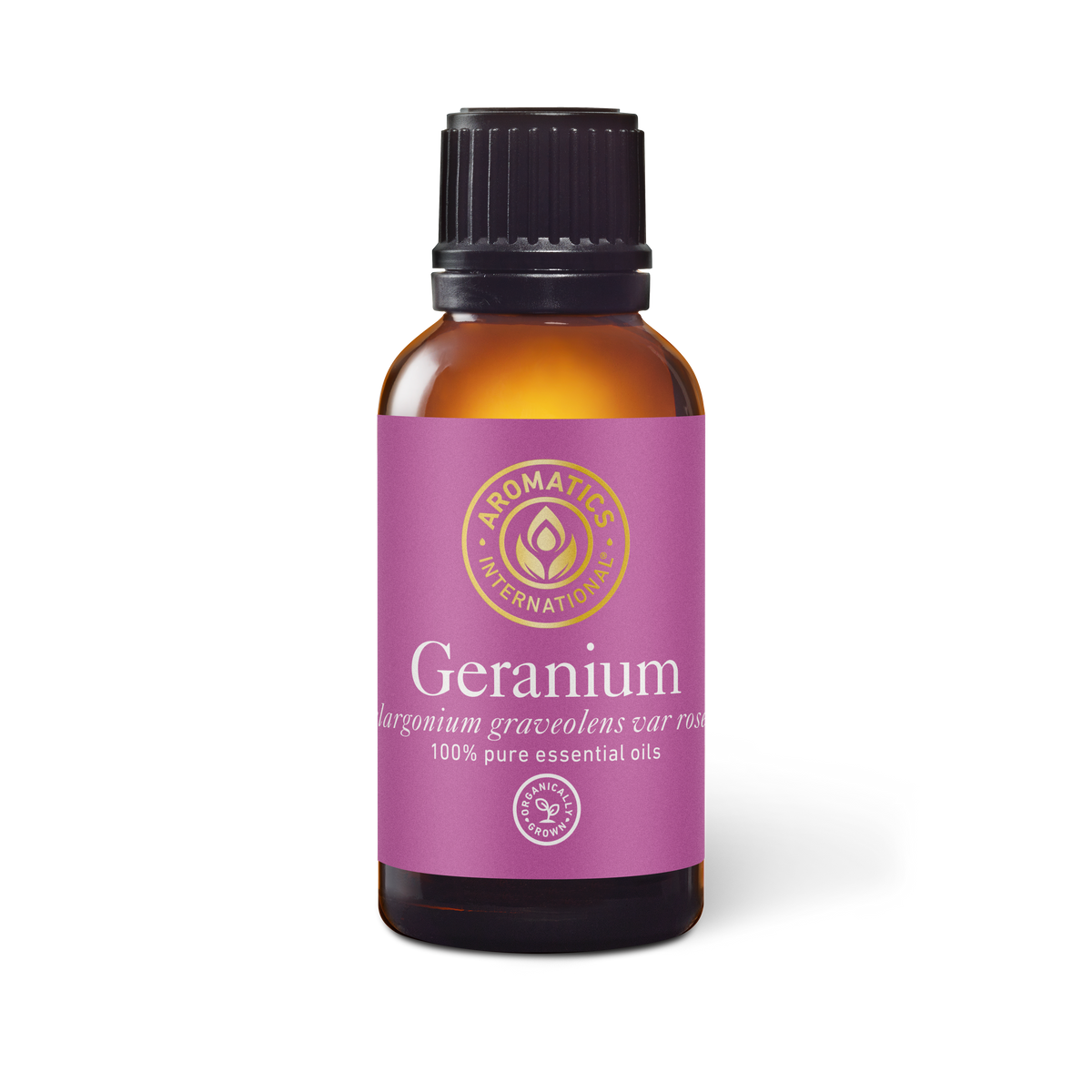 Geranium Essential Oil - 30ml - Essential Oil Singles - Aromatics International