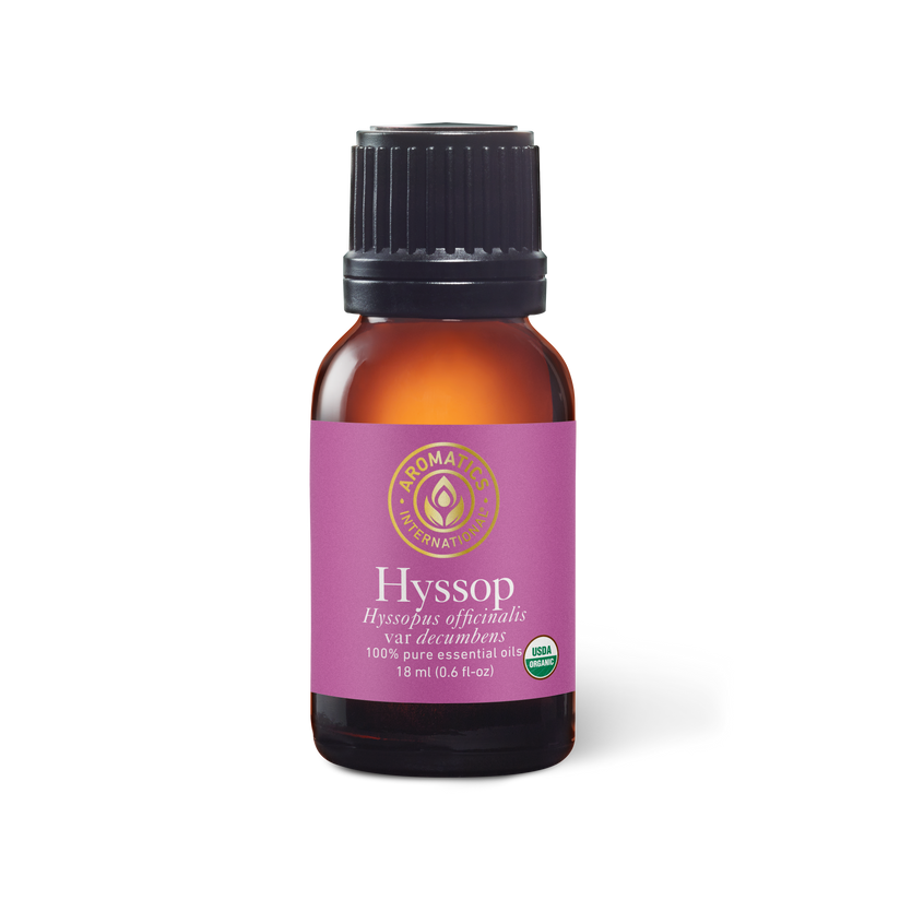 USDA Organic Hyssop ct 1-8-cineole Essential Oil - Aromatics