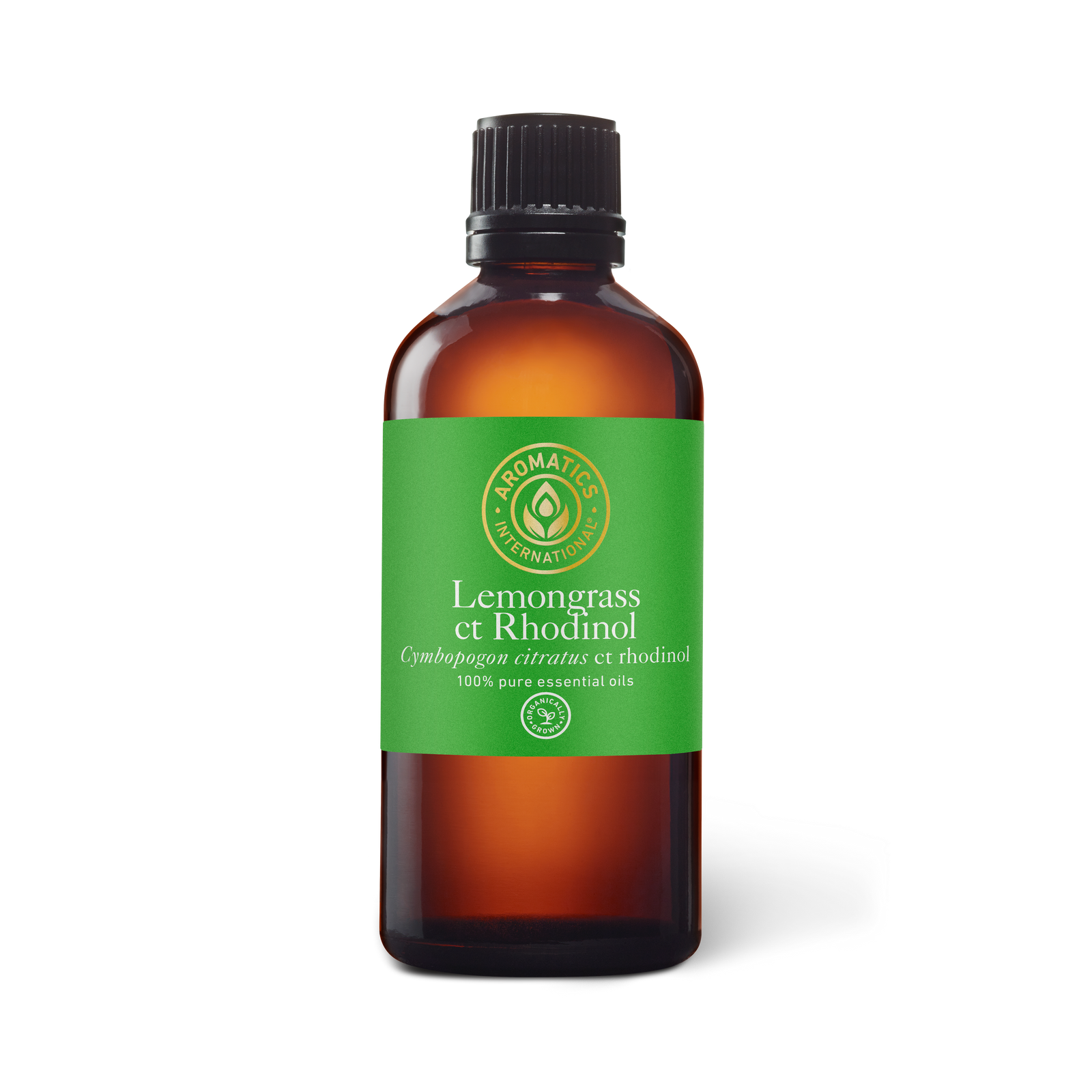 Lemongrass ct Rhodinol Essential Oil - 100ml - Essential Oil Singles - Aromatics International