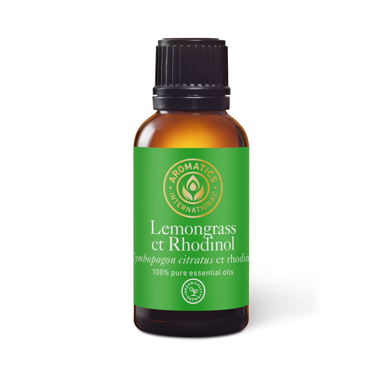 Lemongrass ct Rhodinol Essential Oil - 30ml - Essential Oil Singles - Aromatics International
