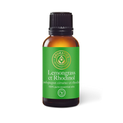 Lemongrass ct Rhodinol Essential Oil - 30ml - Essential Oil Singles - Aromatics International
