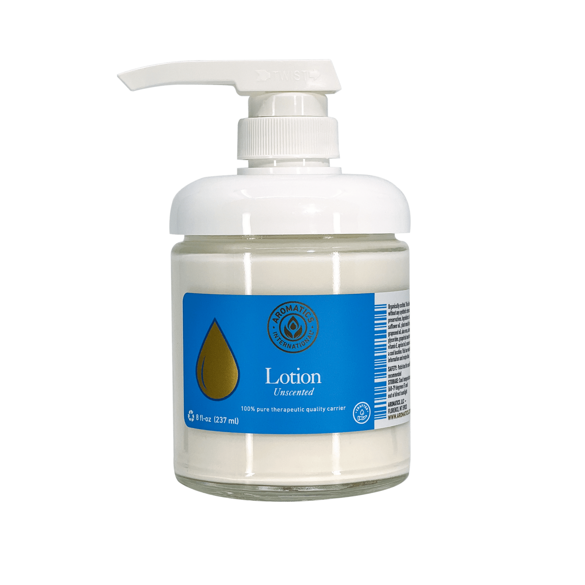 Unscented Lotion - Aromatics International - with Safflower