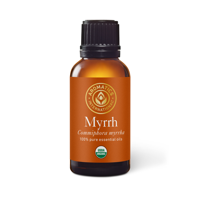 Aroma Labs Olio Essenziale Di Mirra Bio (Commiphora Myrrha) – 10 Ml – Chemiotipato E Certificato ECOCERT