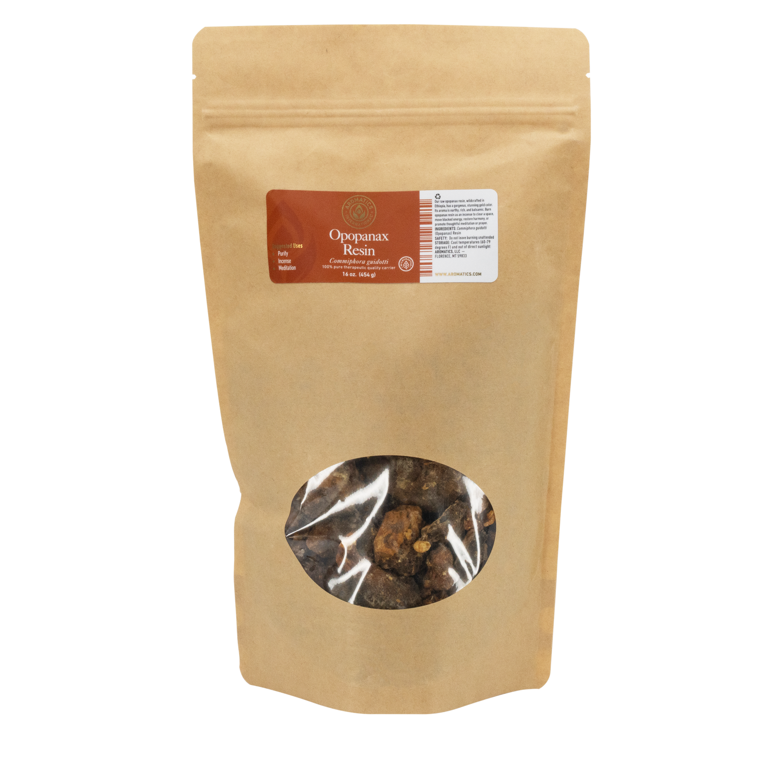 Opopanax Resin - 16oz - Carriers - Aromatics International