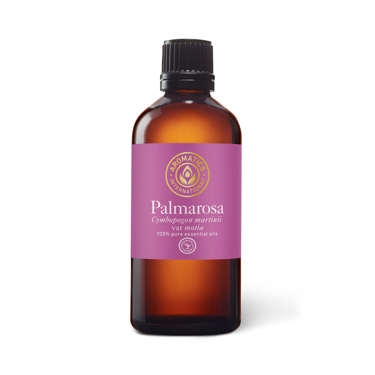 Palmarosa Essential Oil - 100ml - Essential Oil Singles - Aromatics International