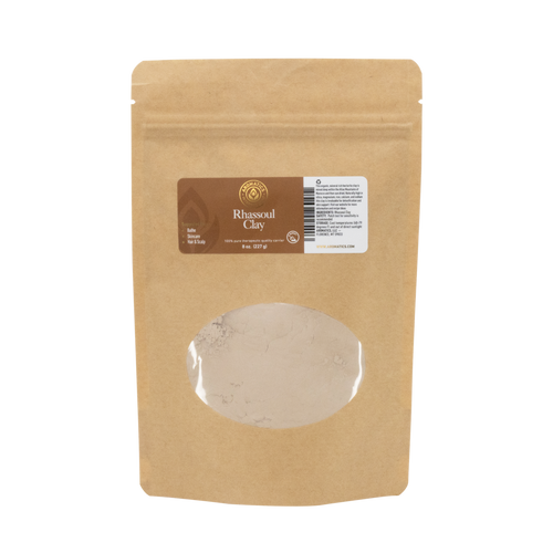 Rhassoul En Poudre 500 G – Soin Capillaire Et Corporel Naturel, Emballé D’origine