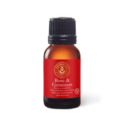 Rose and Geranium Essential Oil - 18ml - Essential Oil Singles - Aromatics International