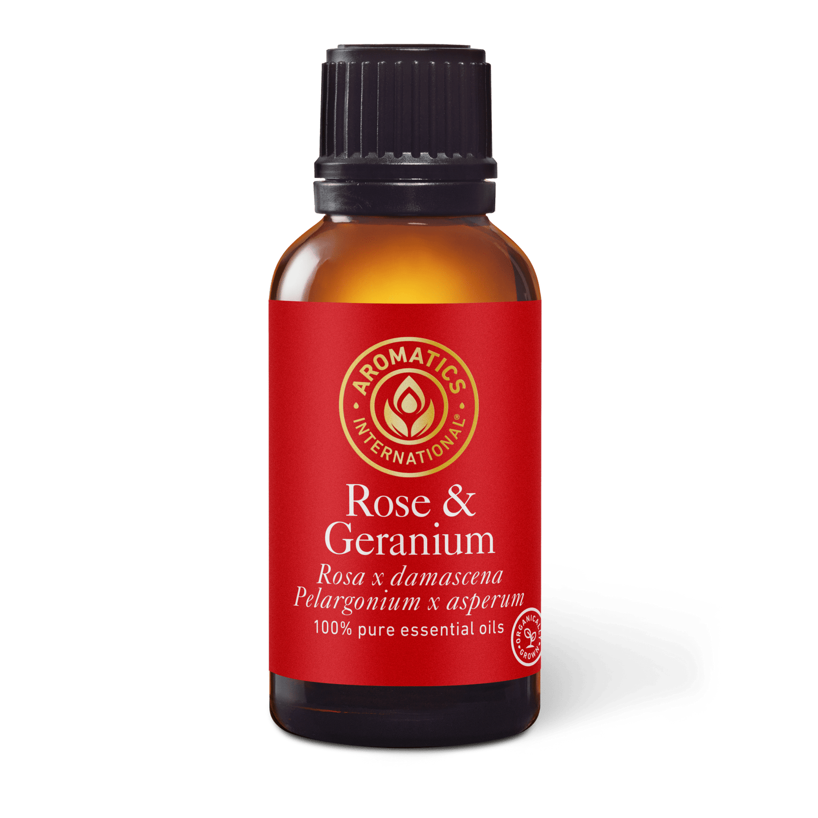 Rose and Geranium Essential Oil - 30ml - Essential Oil Singles - Aromatics International