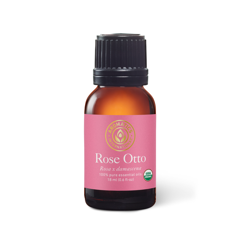 USDA Organic Rose Otto Essential Oil - Aromatics International