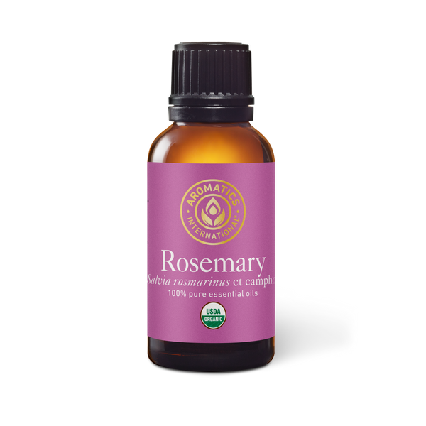 USDA Organic Rosemary ct Camphor Essential Oil - Aromatics