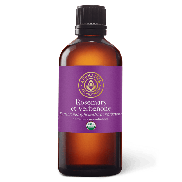 USDA Organic Rosemary ct Verbenone Essential Oil - Aromatics