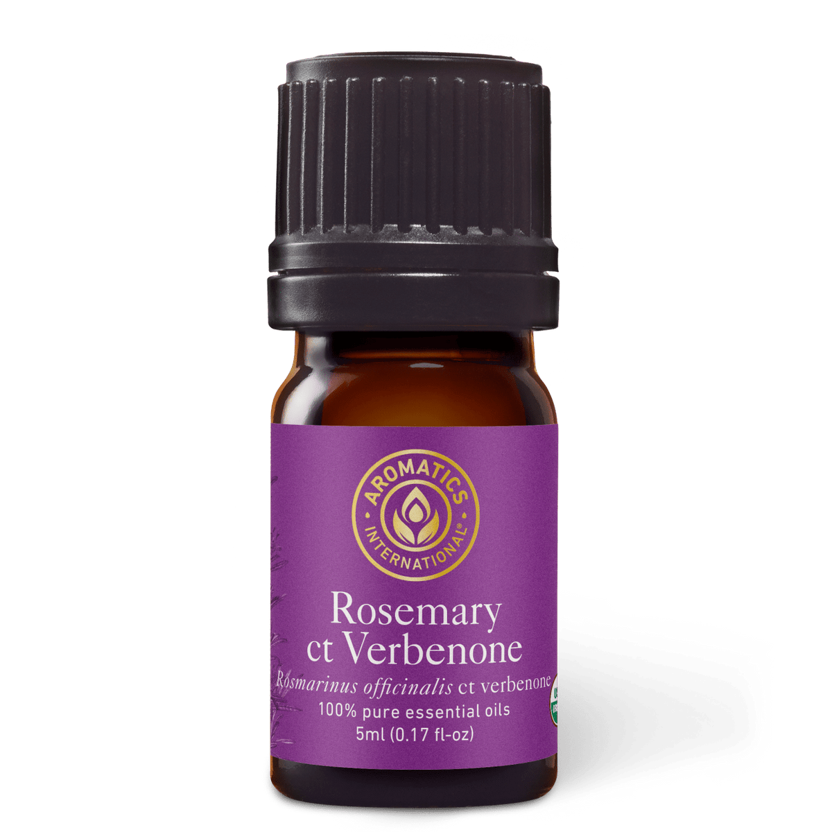 USDA Organic Rosemary ct Verbenone Essential Oil - Aromatics ...