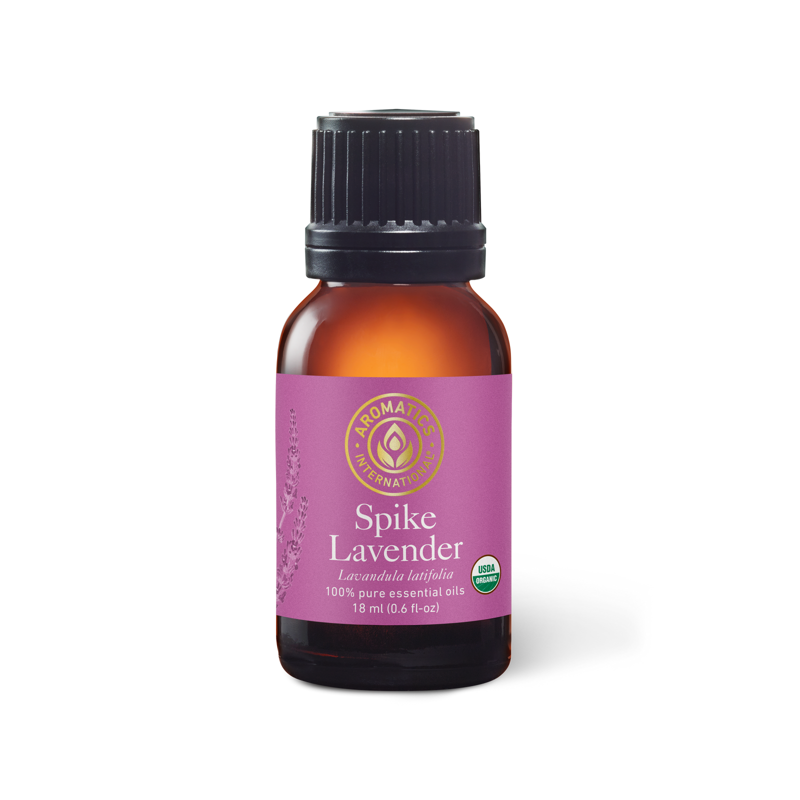 Spike Lavender Essential Oil - 15ml - Essential Oil Singles - Aromatics International