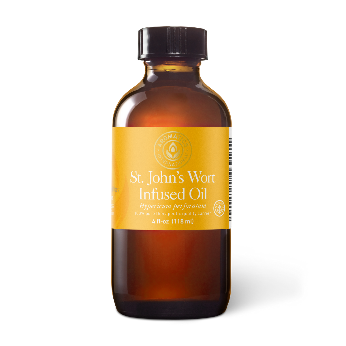 St. John's Wort Infused Olive Oil - 4fl - oz - Carriers - Aromatics International
