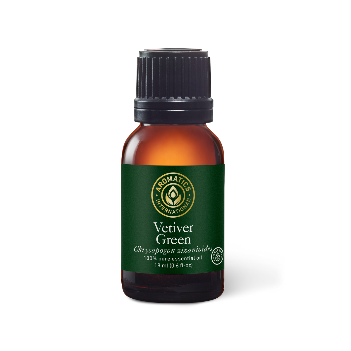 Vetiver Green Essential Oil - 18ml - Essential Oil Singles - Aromatics International