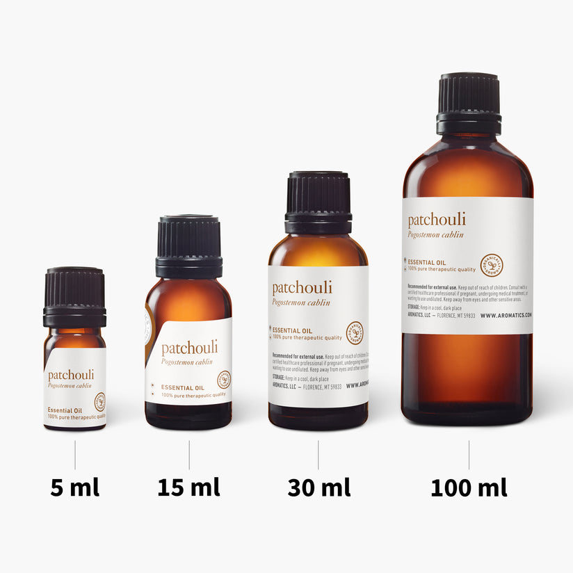 Patchouli oil, 15 ml - Certified organic essential oils